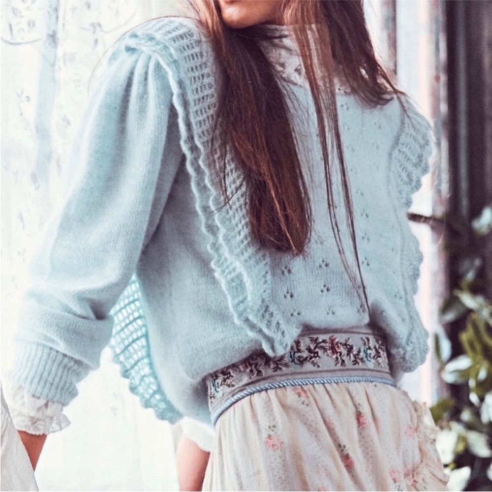 LOVESHACKFANCY SWEATER NWT - image 1